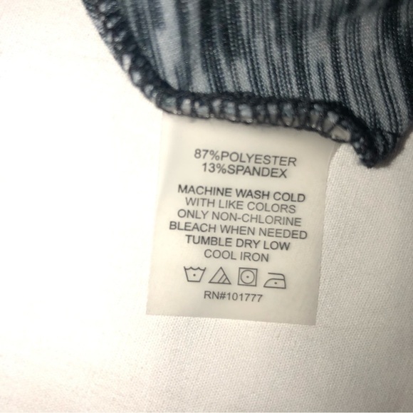 Soybu Dress Size Medium Tank Gray Black Bra Athleisure Soft Stretch Performance - Picture 8 of 10